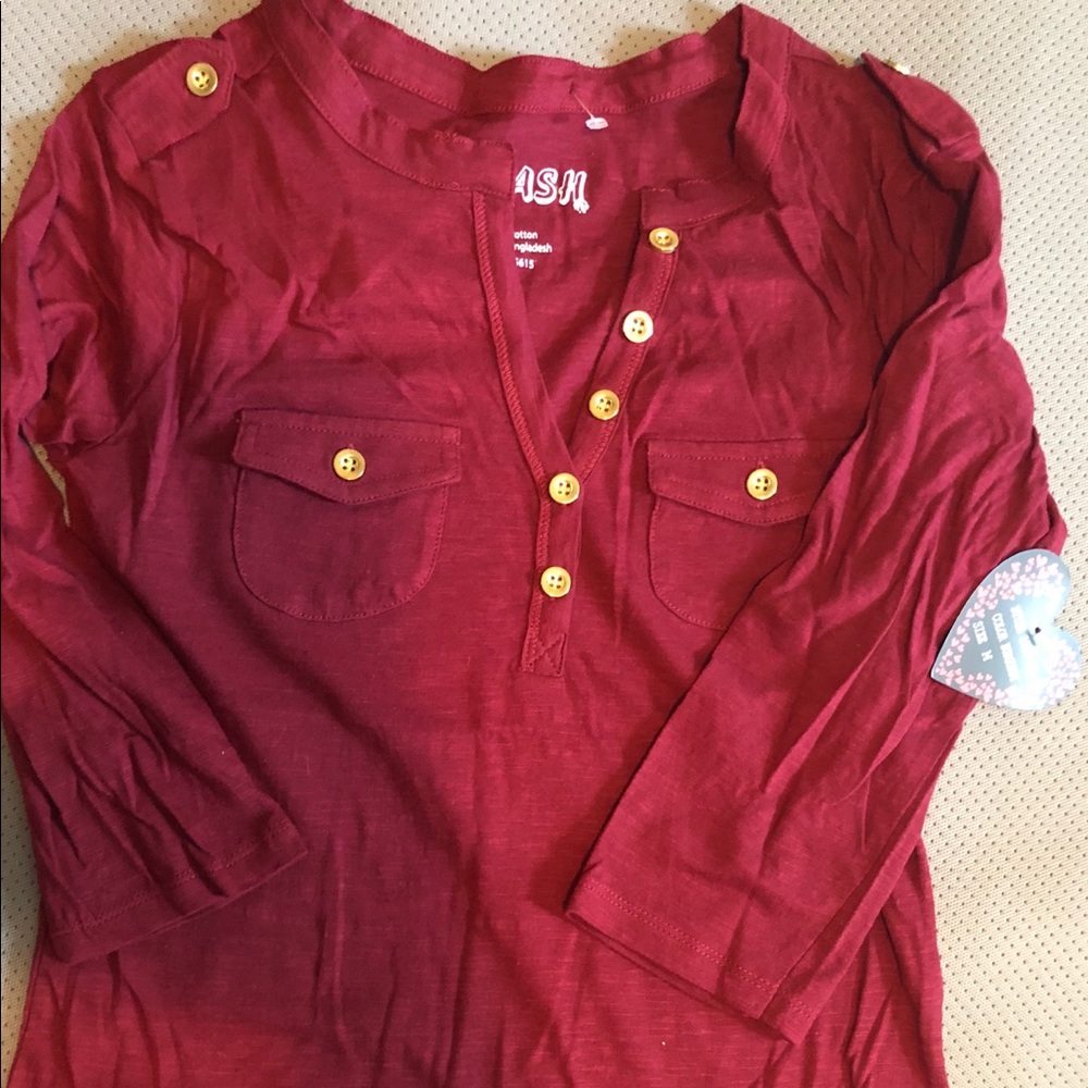 Red shirt